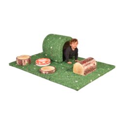 Safe-Play Trail Soft Play Set – with integrated safety matting