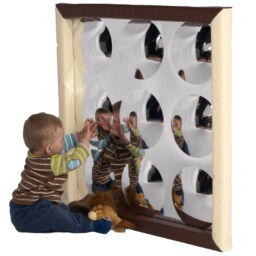 9 Bubbles Sensory Mirror with soft frame