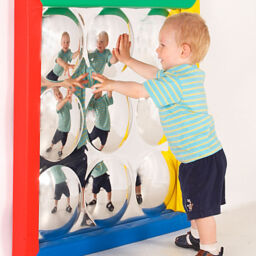 9 Bubbles Sensory Mirror with soft frame