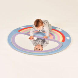 Toddler & Baby Rainbow Mirror Mat