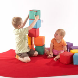 Soft Play Building Bricks (Set of 12)(Baby & Toddler size)(120mm)