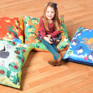 Indoor/Outdoor Wipe Clean Cushions (Set of 4: Large)(760mm sq.)