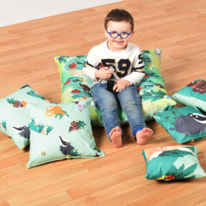 Indoor/Outdoor Wipe Clean Cushions (Set of 7 mixed sizes)