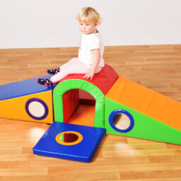 Tunnel and Slides Toddler Soft Play Set (400 module)